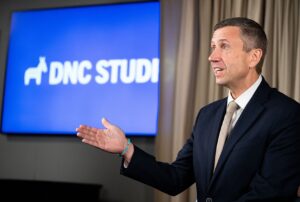 DNC chair Ken Martin is under fire and melting down
