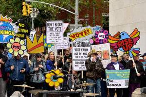 “No Kings” wants voters, not just crowds